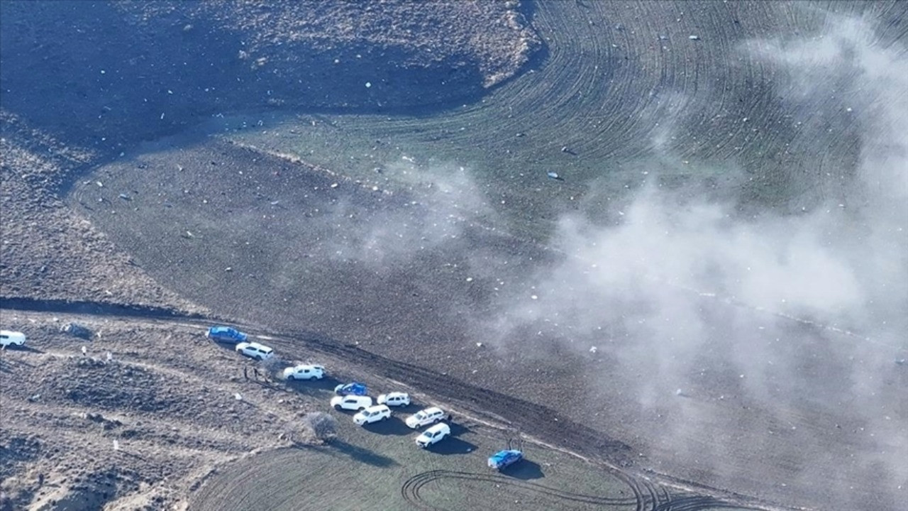 Düşen Libya uçağının kaza kırım ön raporu dosyaya girdi