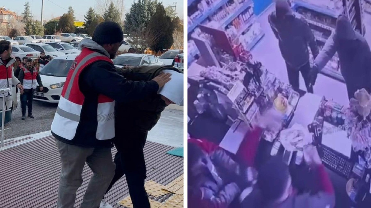 Akaryakıt istasyonunda çaldıkları paraları başka bir akaryakıt istasyonunda harcamışlar