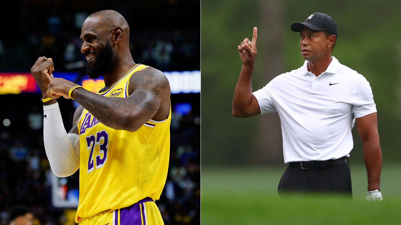 Bir karta 552 bin dolar ödediler: LeBron ve Woods rekor kırdı!