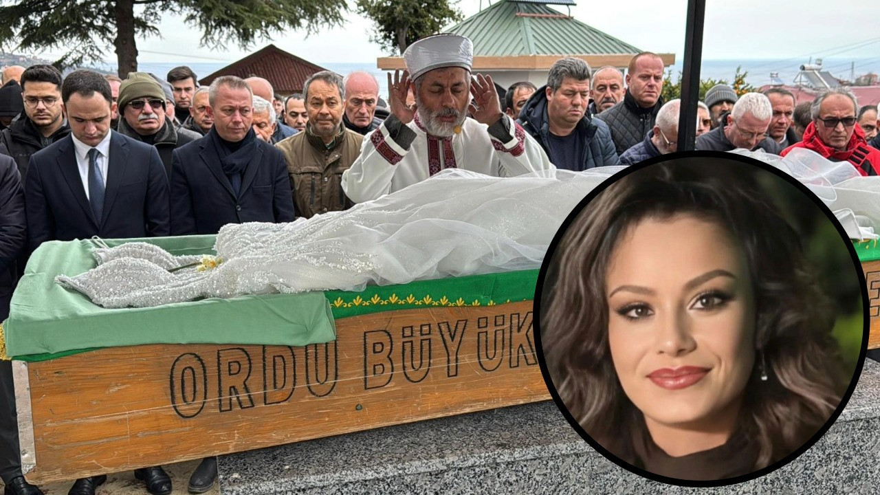 İki ay sonra giyeceği gelinliği tabutuna konuldu