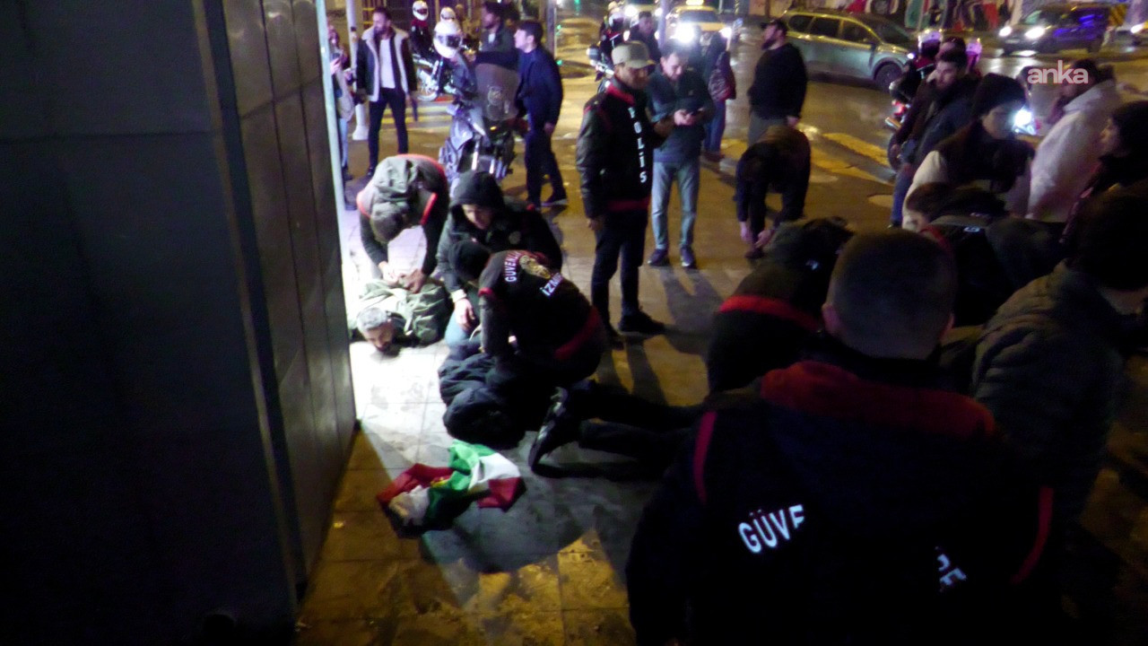 İzmir’de Suriye protestosu: 6 gözaltı