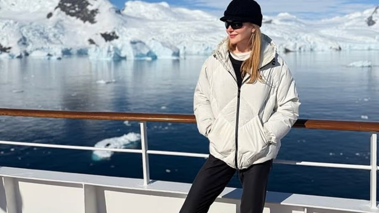 Nicole Kidman ayrılık sonrası soluğu Antarktika'da aldı