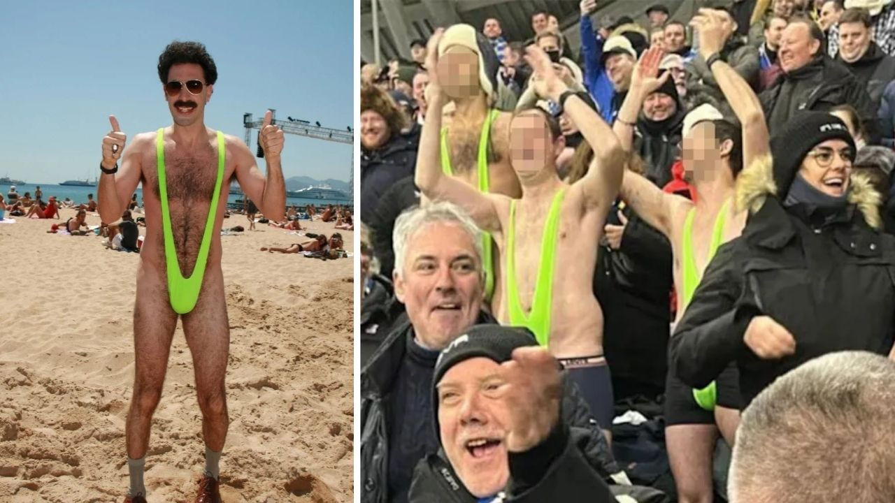 Şampiyonlar Ligi maçına Borat gibi gittiler, hapse atıldılar