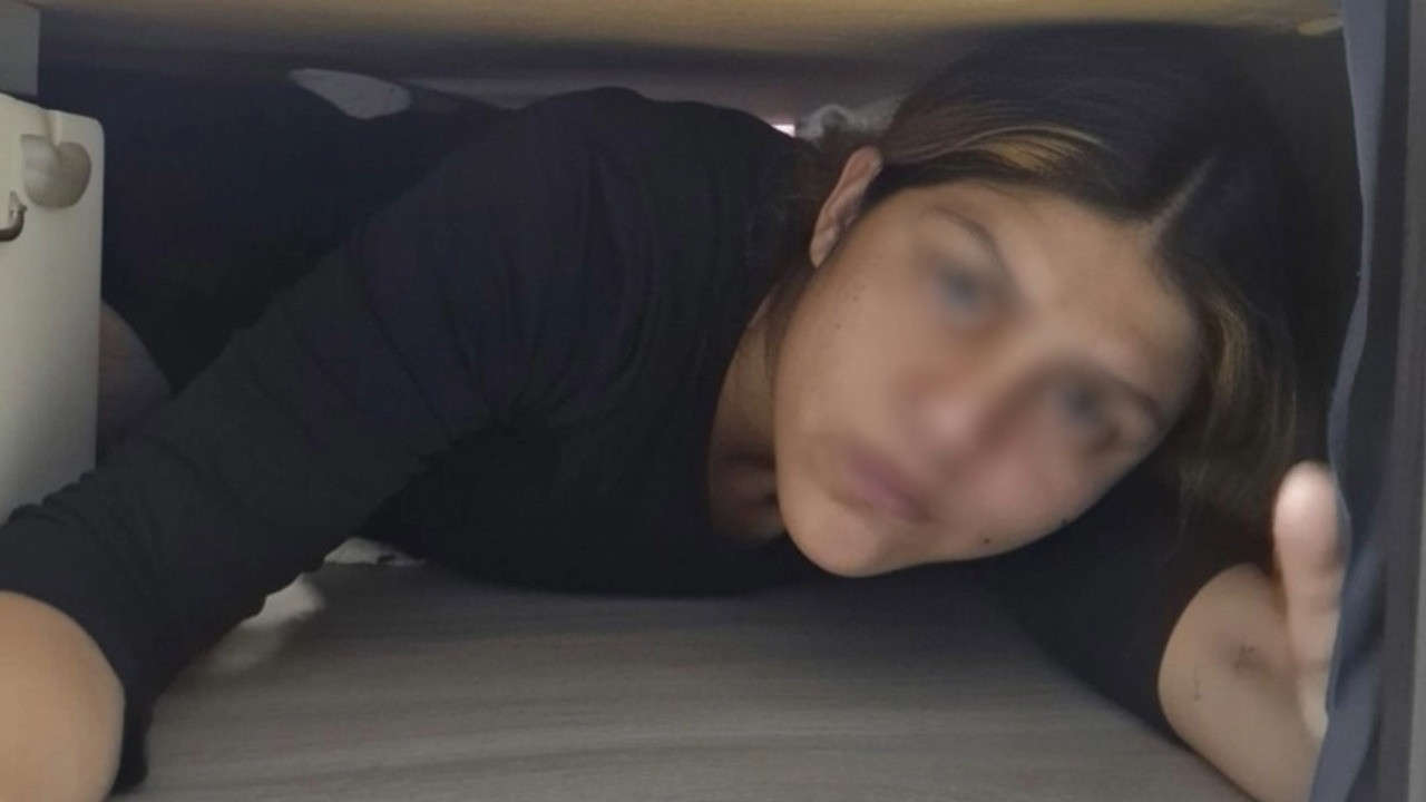 107 suç kaydı bulunan şüpheli, bazının altında yakalandı