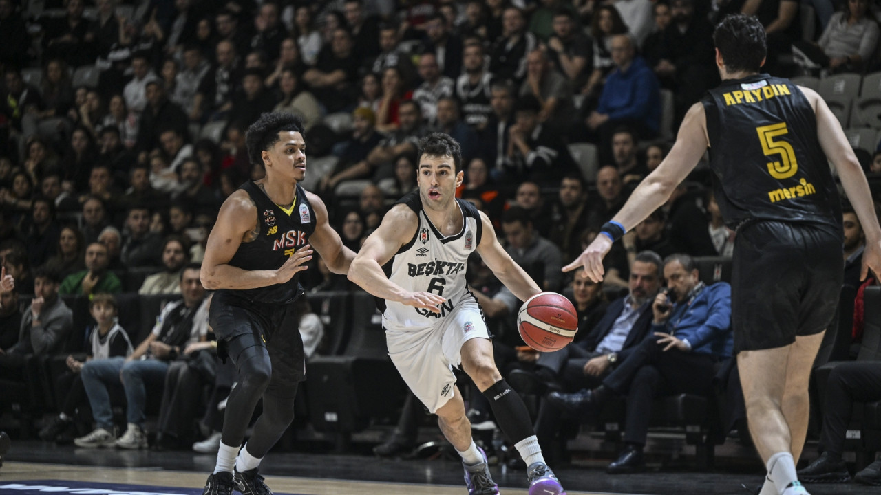 Beşiktaş Gain, Mersin Spor'u farklı geçti: 84-59