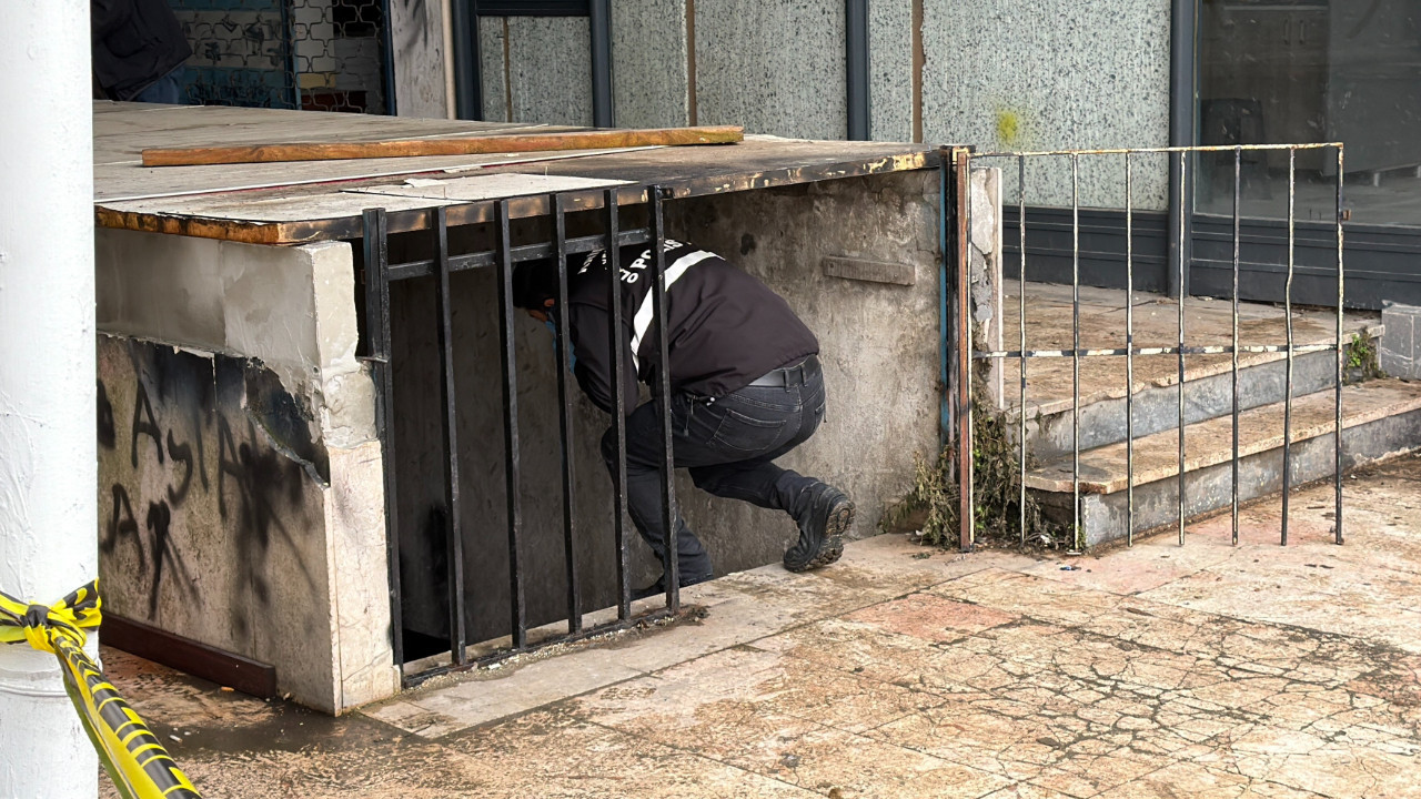 Bodrumdan ceset çıktı