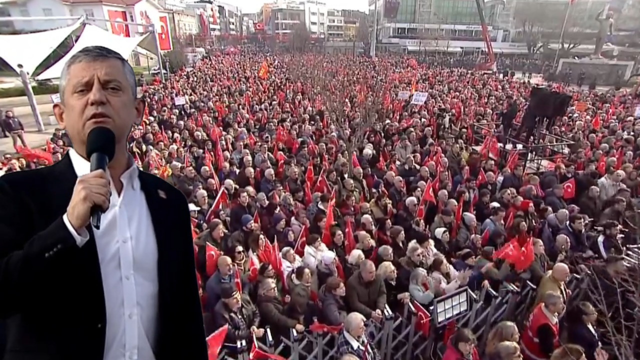 Özgür Özel: Bu meydan birilerini şaşırtıyor