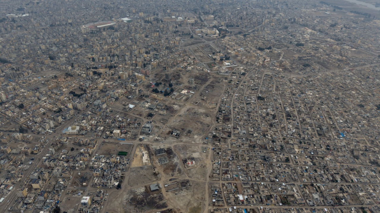 Rakka'da büyük yıkım