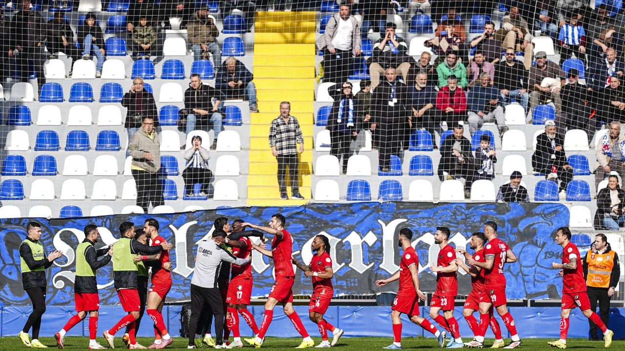 Çorum FK, Sarıyer'de penaltılarla kazandı: 1-2