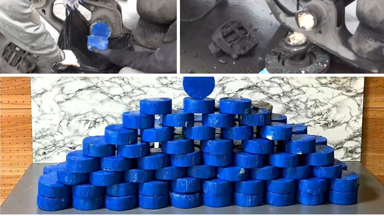 TIR'ın jantından 54 kilo uyuşturucu çıktı