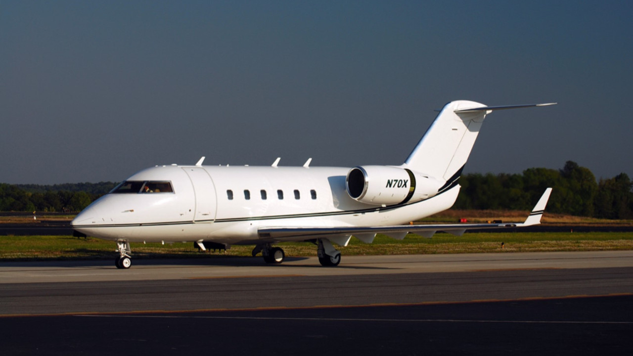 ABD'de özel uçak düştü