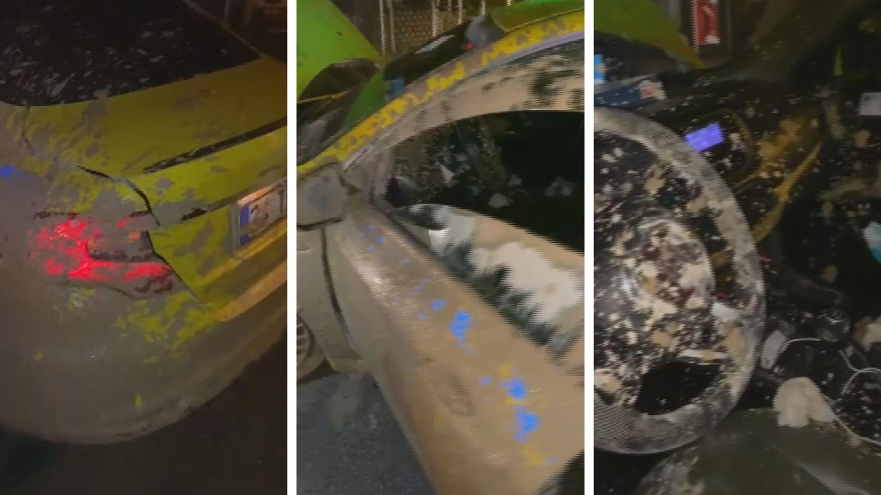 İstanbul Havalimanı'ndan taksiye binen yolcular şoförü darbedip kaçtı