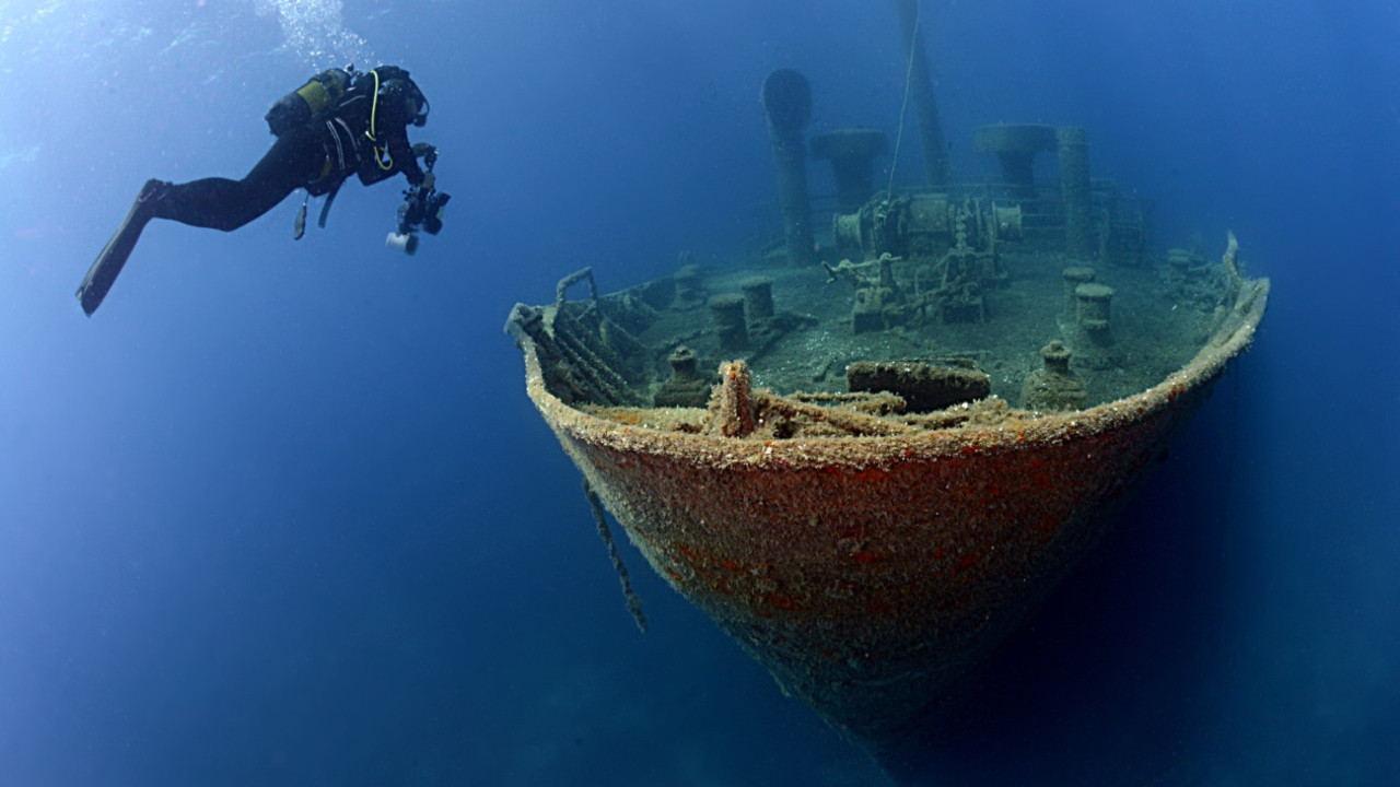 Türkiye, dünyanın en iyi 5 batık dalış destinasyonu arasında
