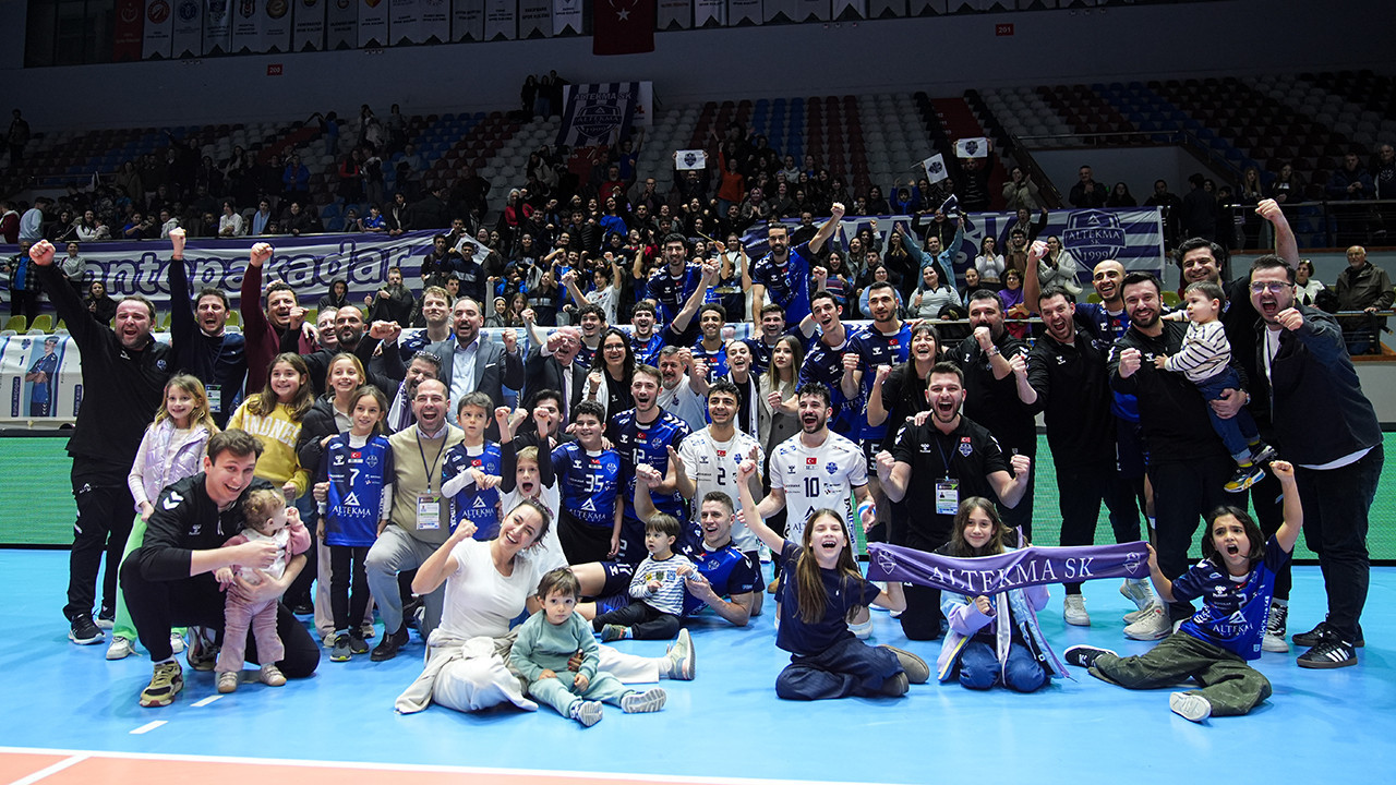 Altekma altın setle çeyrek finalde!