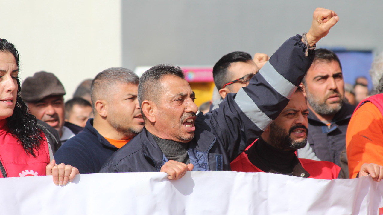 Çukurova Belediyesi'nde TİS eylemi