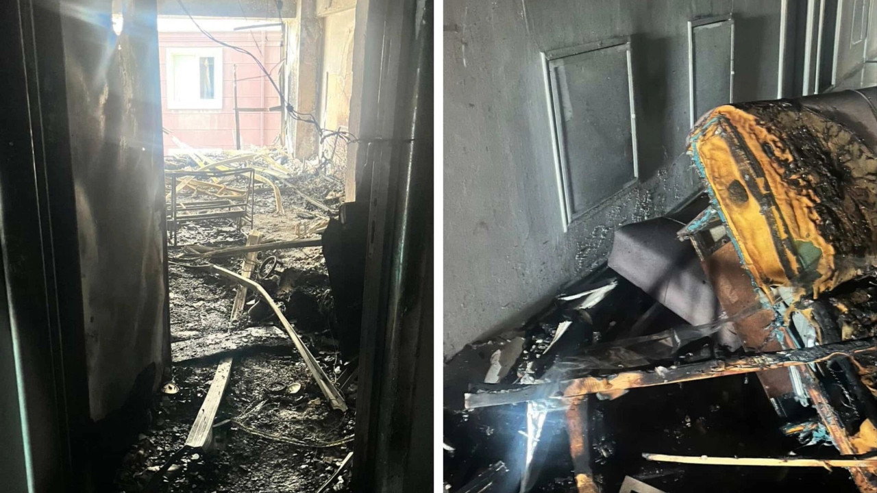 Ece Güney'in evi ateşe verildi