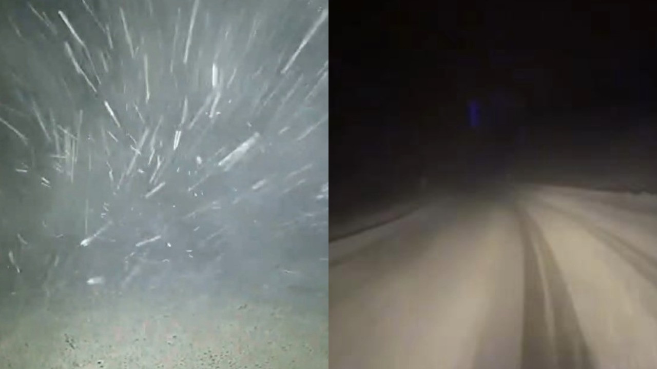 Kayseri-Kahramanmaraş kara yolu araç trafiğine kapatıldı