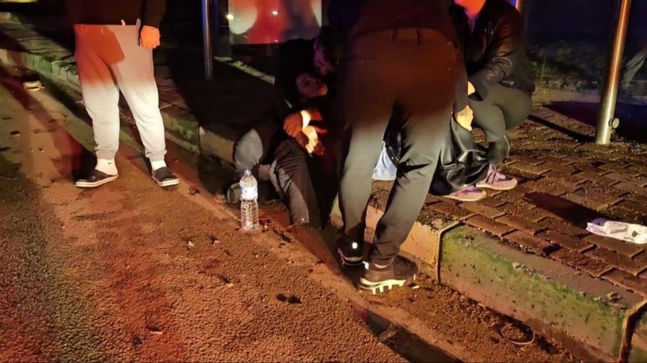 Kaza yaptı, suçu eşine attı