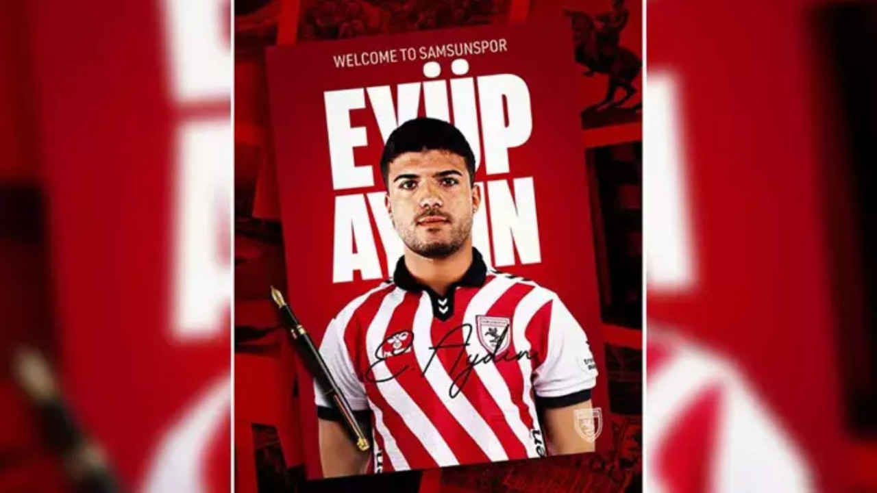 Samsunsporlu Eyüp Aydın trafik kazası geçirdi