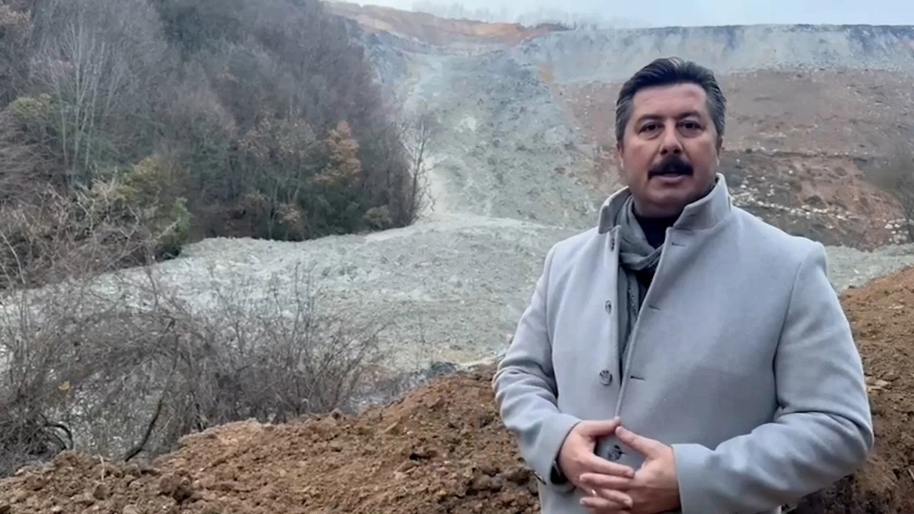Bursa'da çevre felaketi: Maden atıkları doğaya karıştı