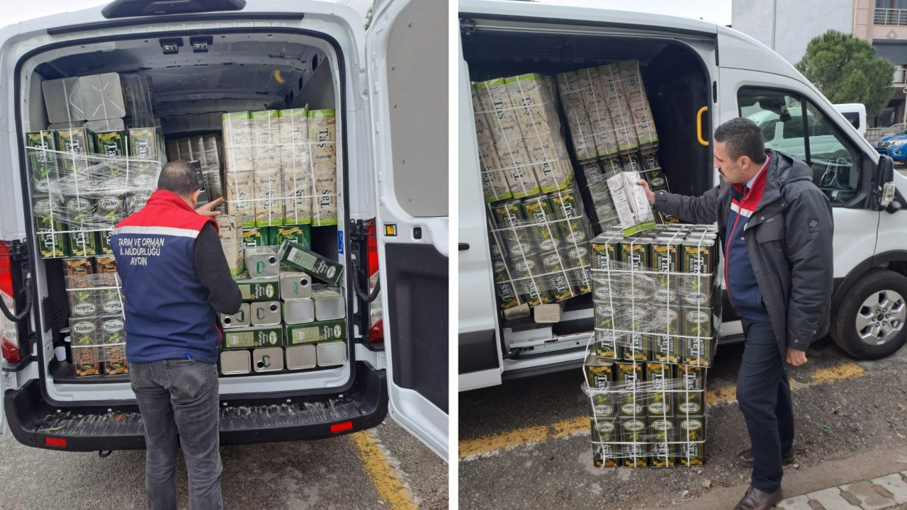 Tonlarca yağa el konuldu