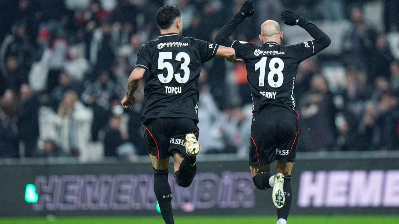 Beşiktaş geriden gelip Konyaspor'u devirdi: 2-1