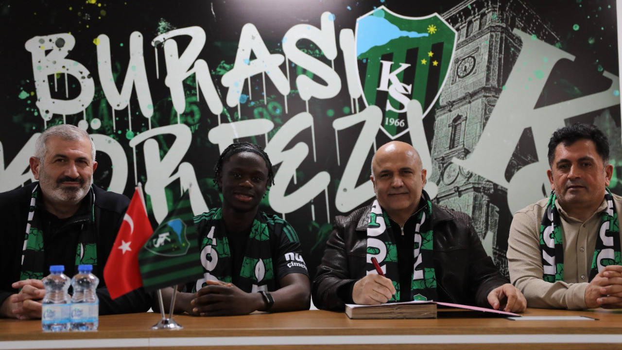 Kocaelispor'a Manchester City’den transfer: Genç orta saha imzayı attı