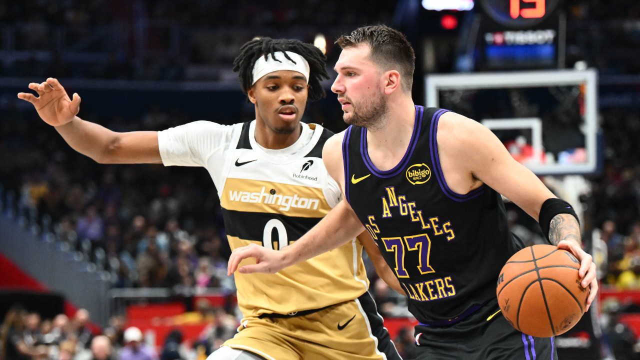 Lakers’tan Wizards’a 31 sayılık fark: Doncic’ten triple-double şov