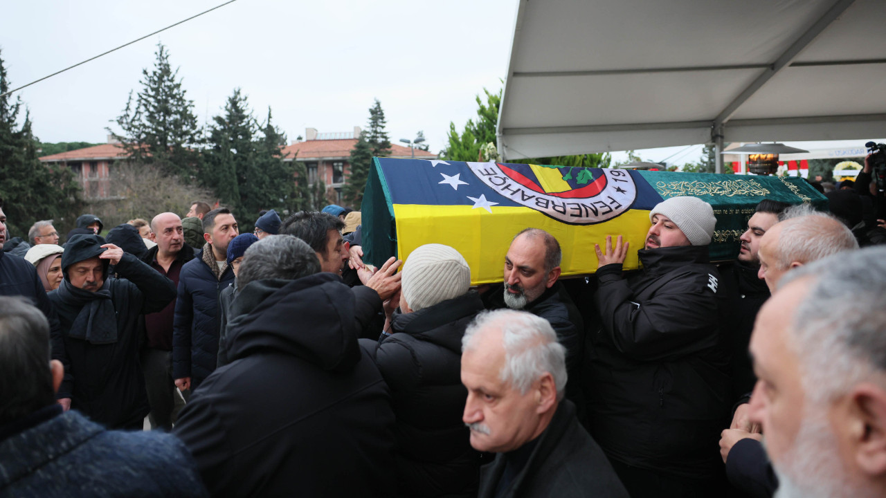 Fenerbahçeli Ahmet Çelebi son yolculuğuna uğurlandı