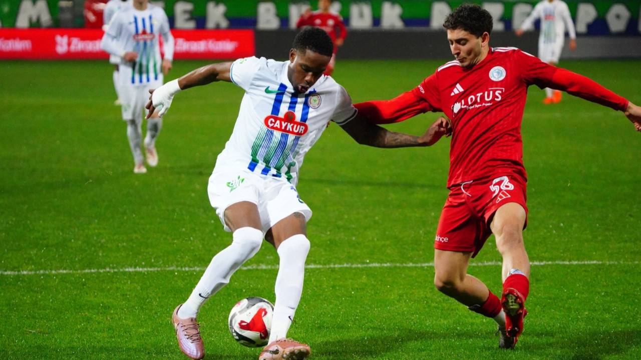 Beyoğlu Yeni Çarşı kaçtı, Rize yakaladı: 1-1