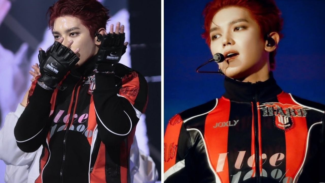 Güney Koreli rapçi, Uşakspor logolu kıyafetiyle sahnede