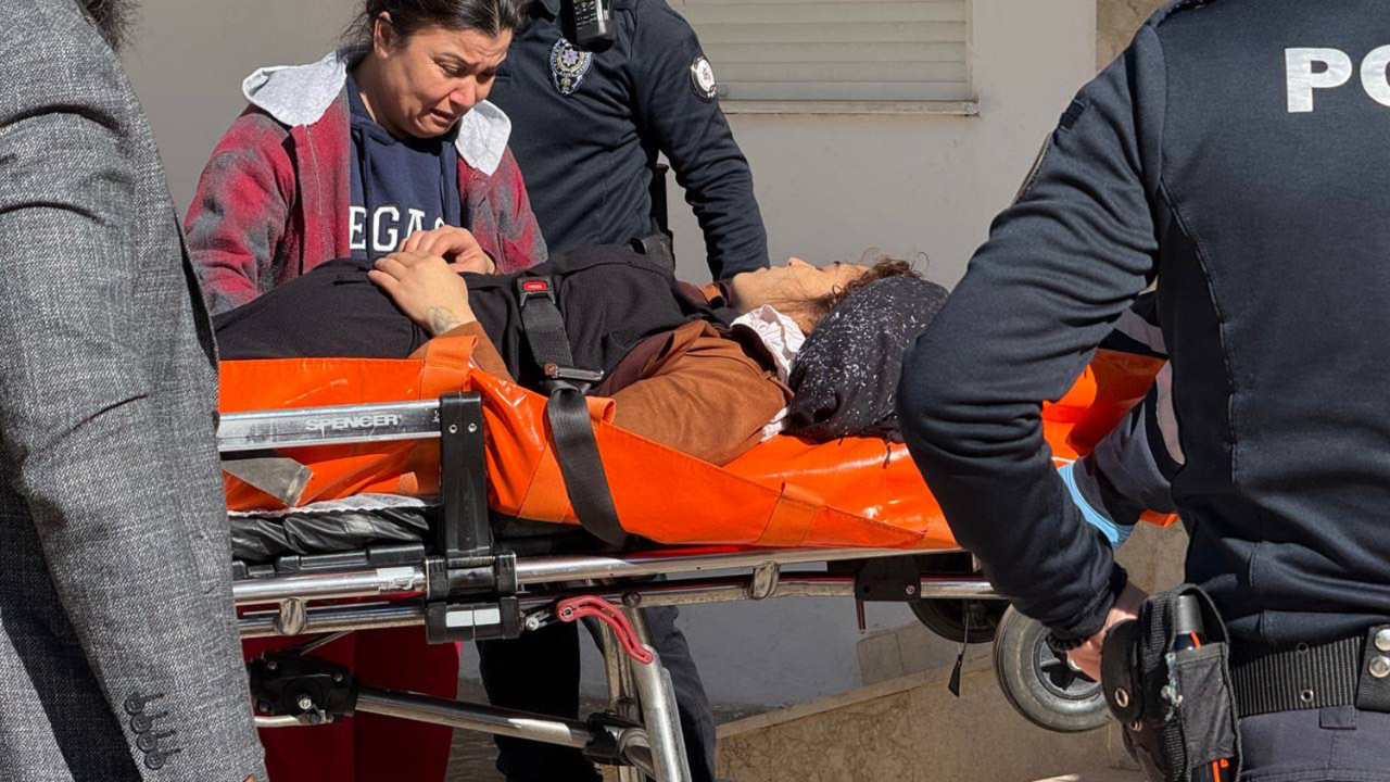 Karnı burnunda eşine kurşun yağdırdı