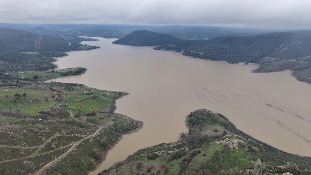 Yağışlar Çanakkale'ye yaradı: Barajlara can suyu geldi