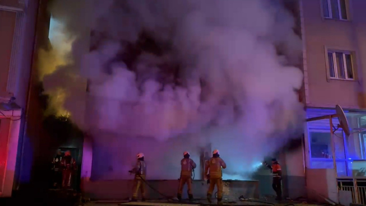 Kağıthane’de korkutan yangın