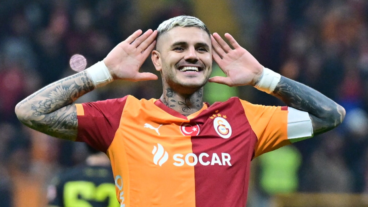 Mauro Icardi, Galatasaray tarihine geçti: Hagi'yi geride bıraktı