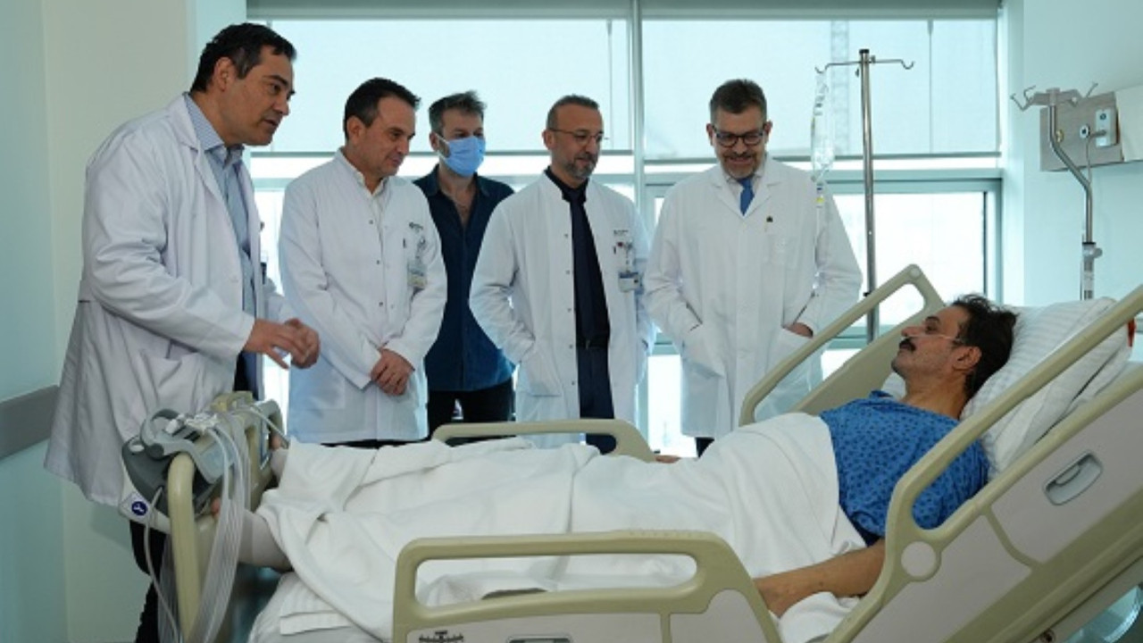 Ameliyat sonrası Ufuk Özkan'dan ilk fotoğraf