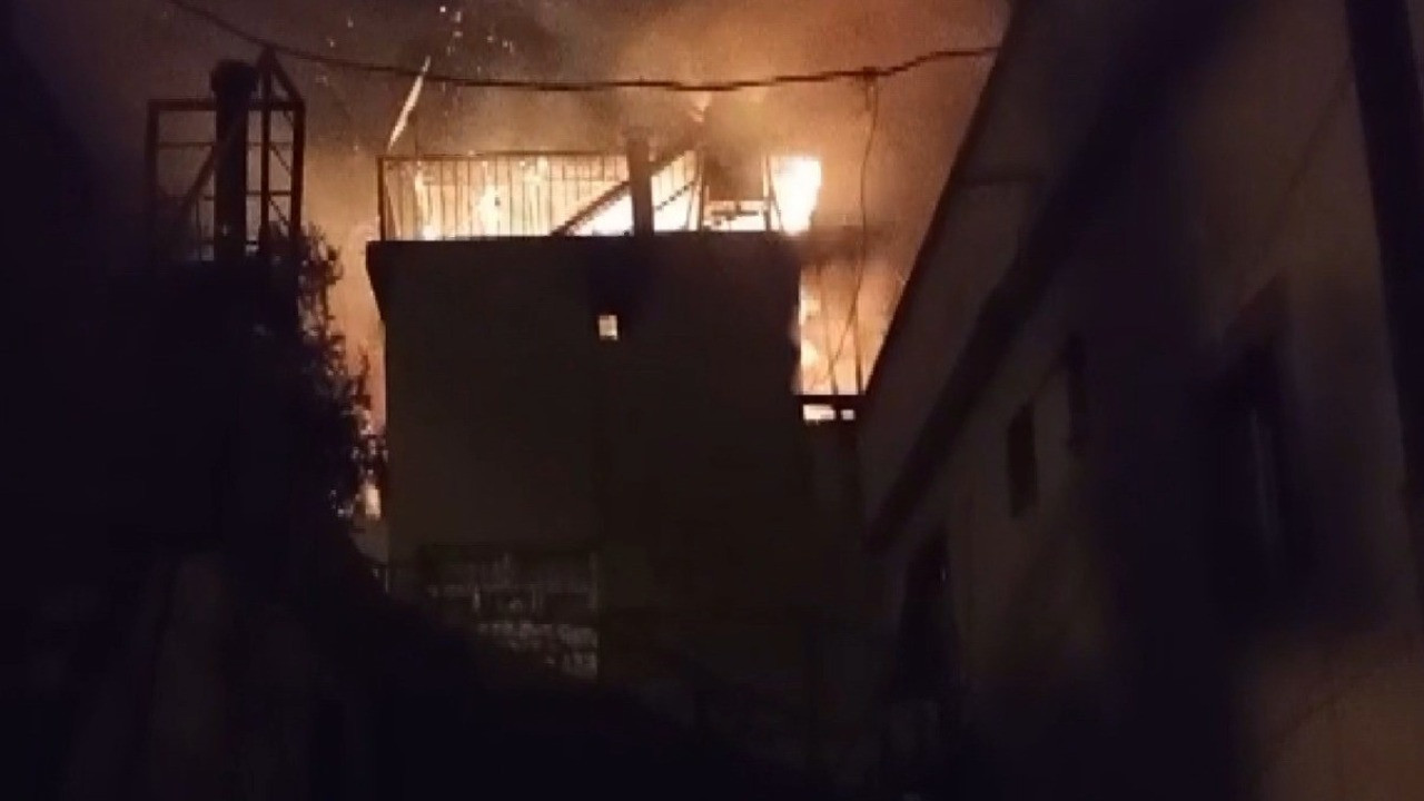 Bir gecede küle döndü