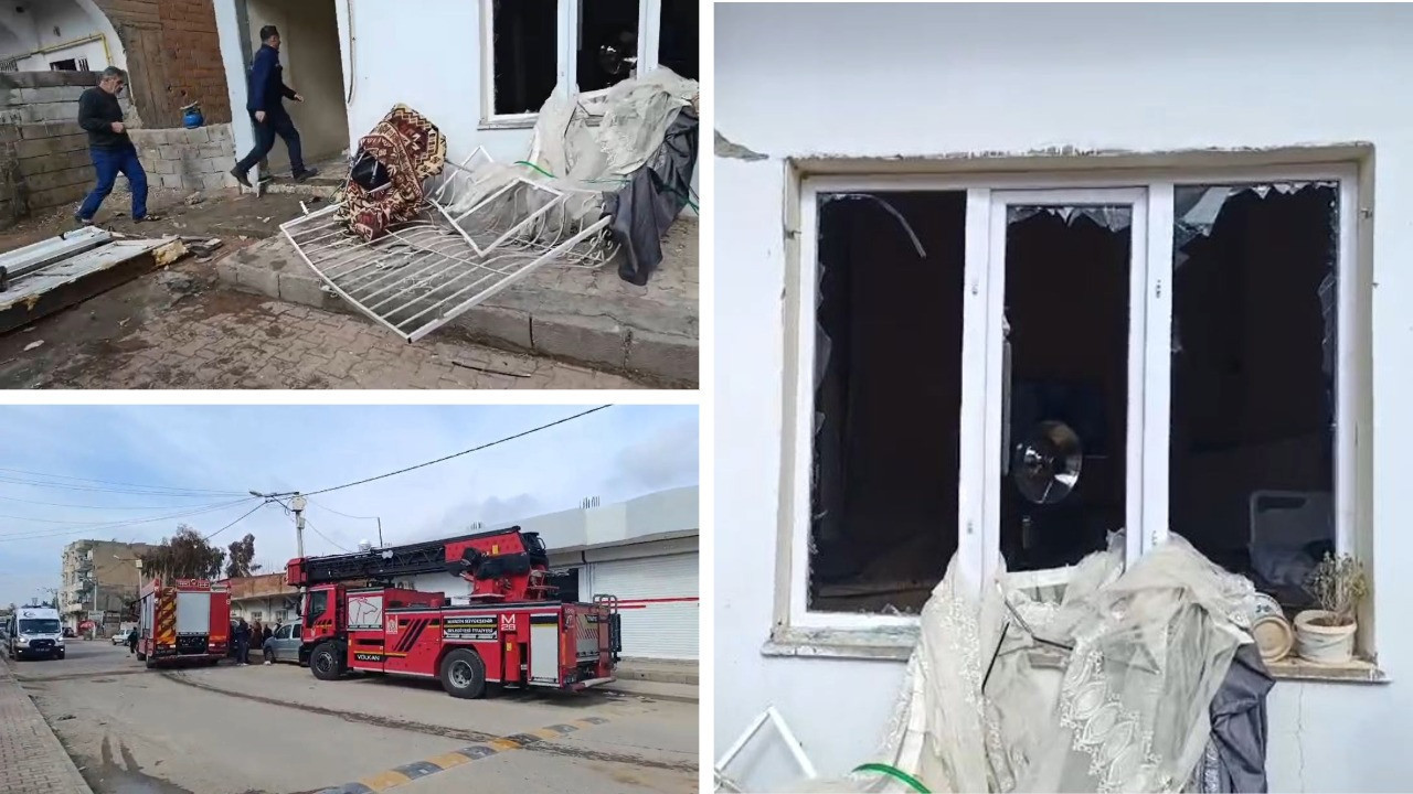 Mardin'de bir evde patlama: Yaralılar var