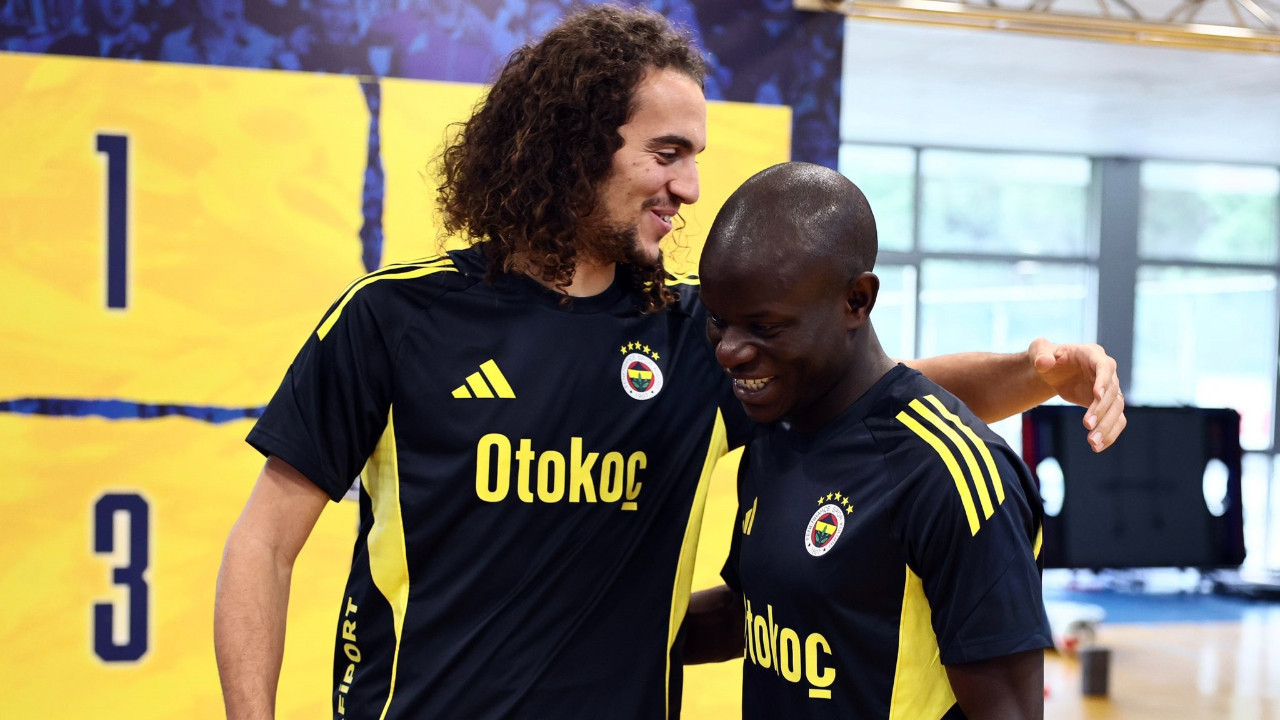 N’Golo Kante, Fenerbahçe'deki ilk antrenmanına çıktı