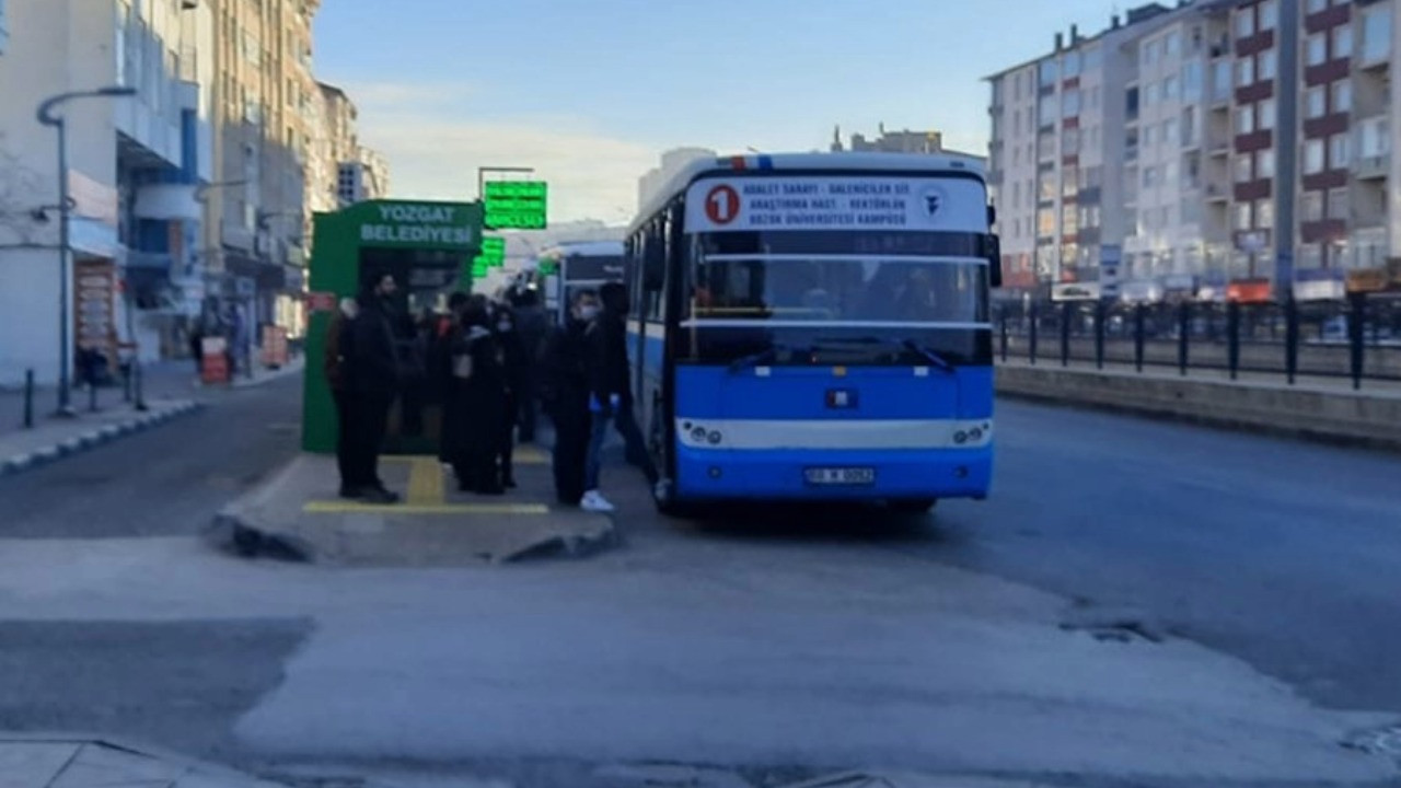 Yozgat'ta toplu taşımaya zam