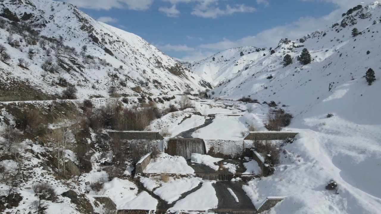 Zemheri bitti, dereler aylar sonra yeniden akmaya başladı