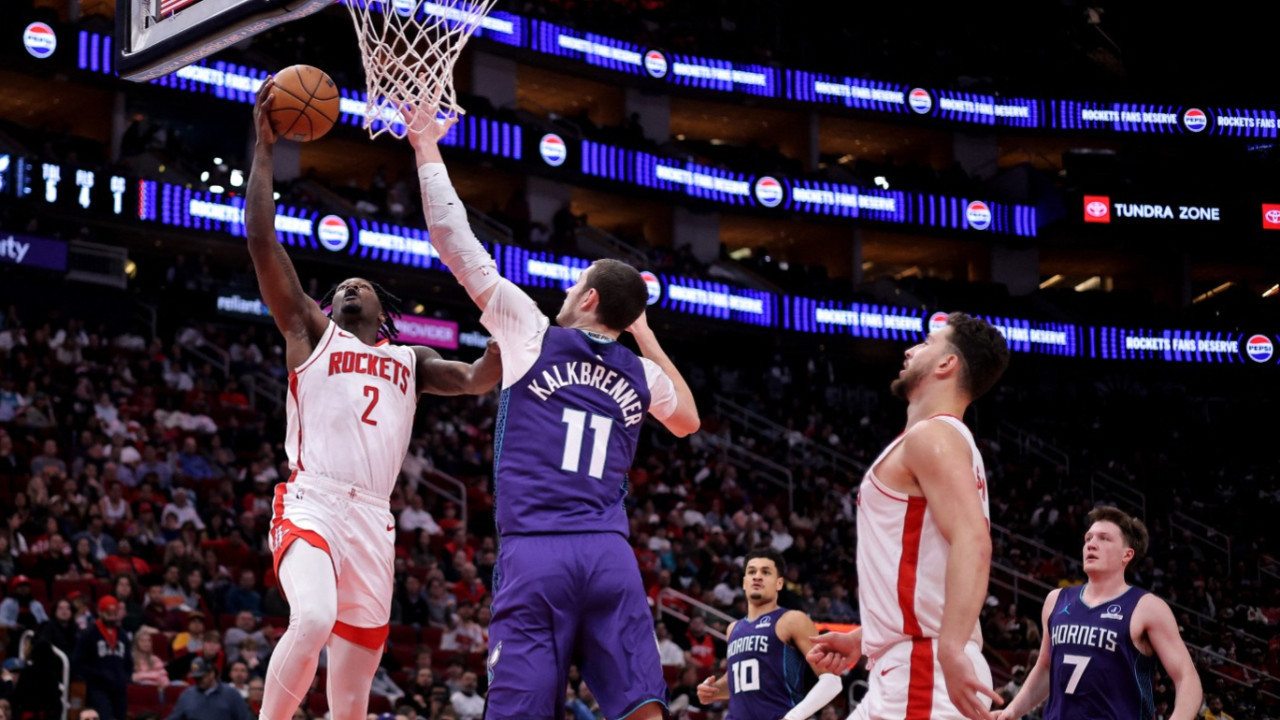 Alperen'in Houston Rockets'ı, Charlotte Hornets'a boyun eğdi