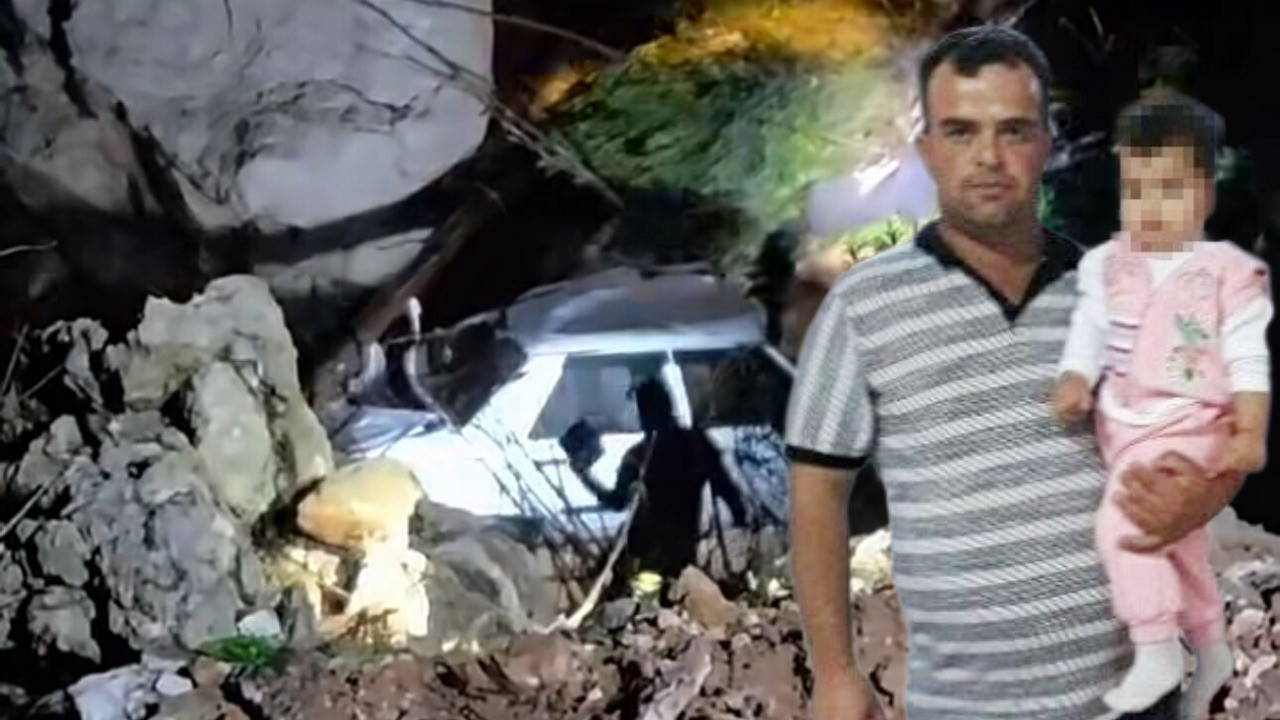 Dereyi otomobiliyle geçmek isterken sele kapıldı