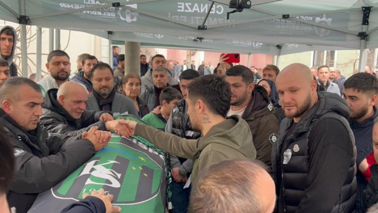 Kocaelisporlu Harda Kaçmaz, son yolculuğuna uğurlandı