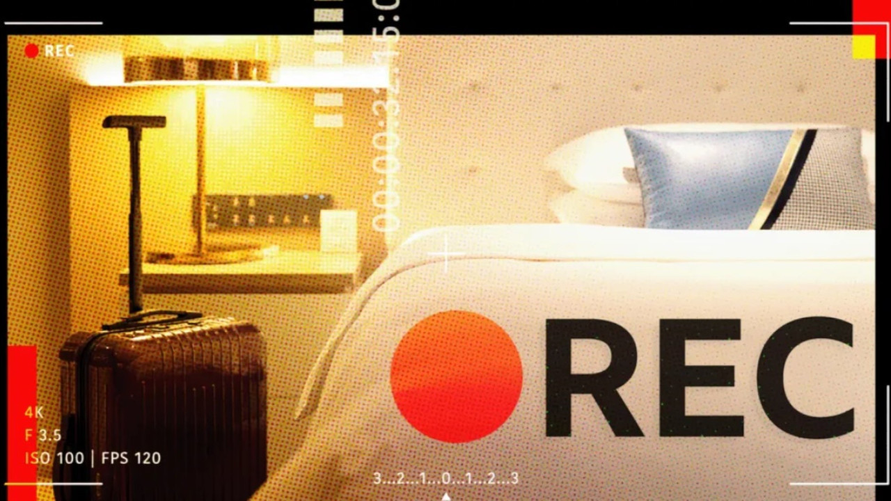 Tatile giden çifte otelde gizli kamera şoku