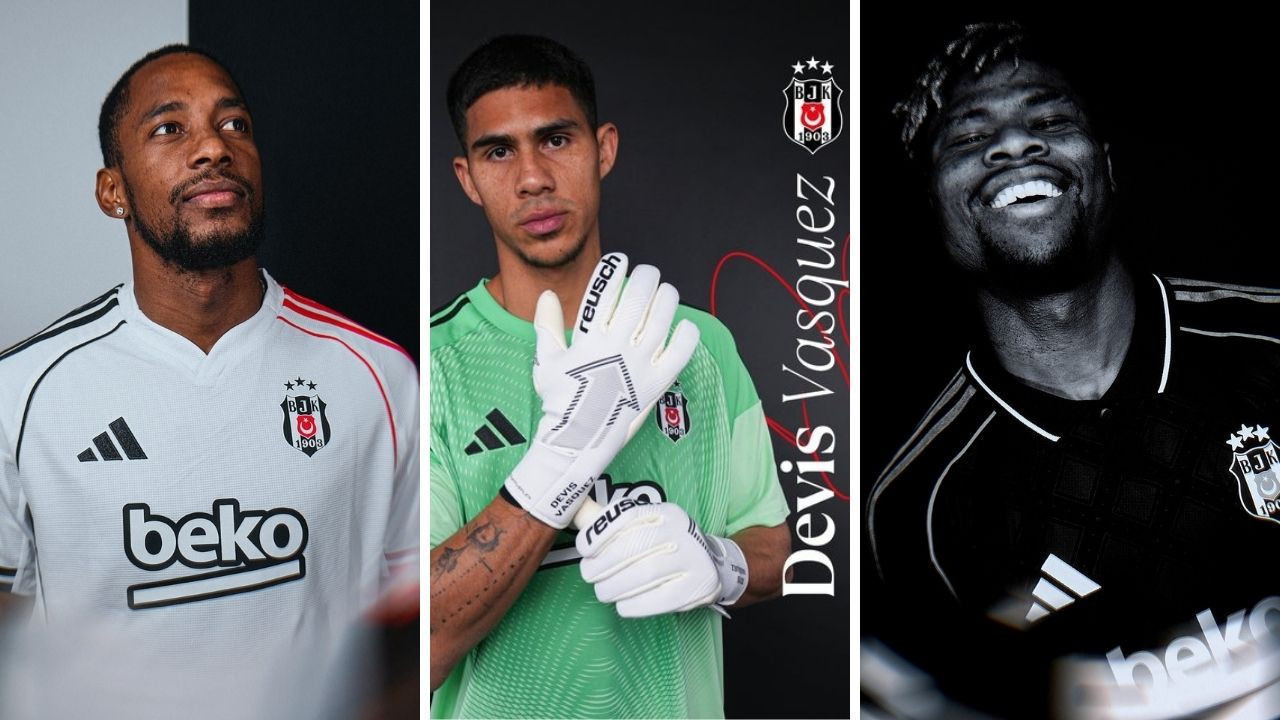 Beşiktaş'tan son gün 3 transfer birden