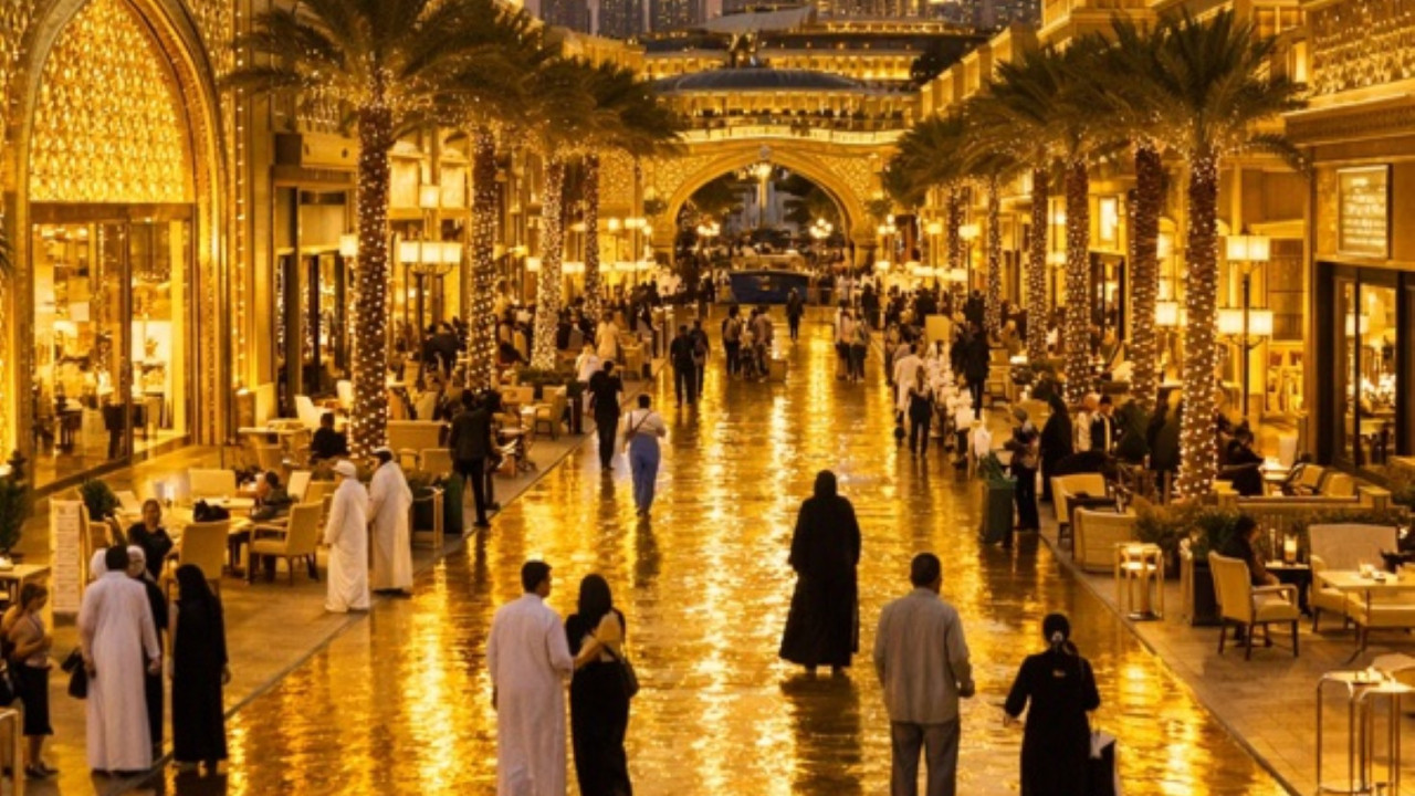 Dünyada bir ilk: Caddeyi altınla kaplayacaklar