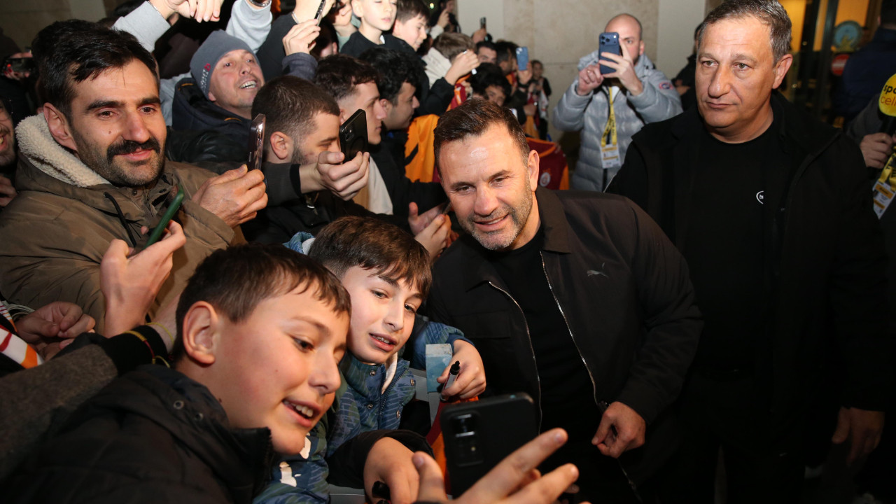 Galatasaray kafilesi Rize'ye ulaştı