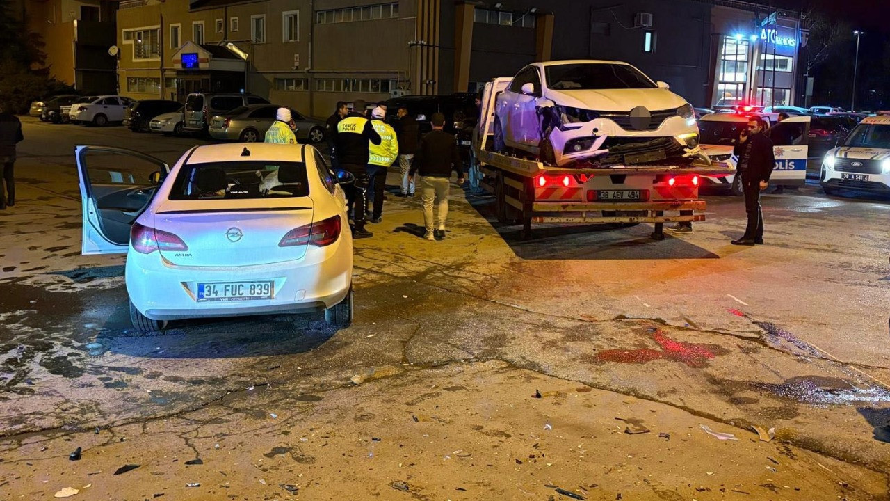 Sürücü kaçtı, yakını yerine geçmeye çalıştı