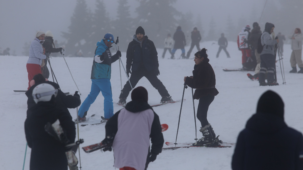 Uludağ’da sömestr yoğunluğu rekor kırdı: 47 bin araç giriş yaptı